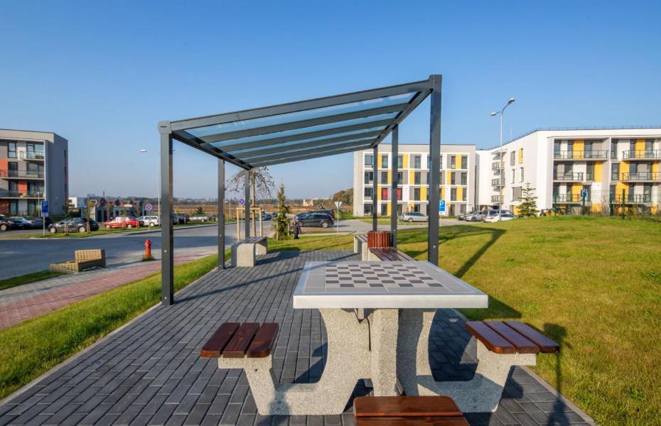 New Studio Free Parking Klaipeda Luaran gambar